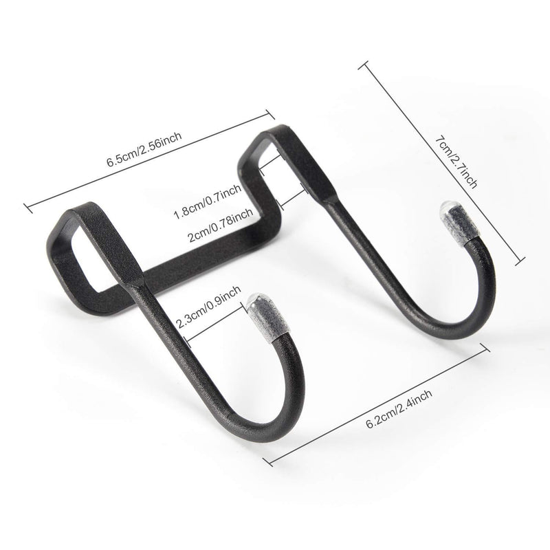 8 Pieces Over Cabinet Hook Double S Shaped Cabinet Drawer Hanger Hook Durable Metal Heavy Duty Hooks for Kitchen, Closet, Bathroom, Drawer, Wardrobe Door, Cabinet Door to Hang Bags, Clothes, Towels