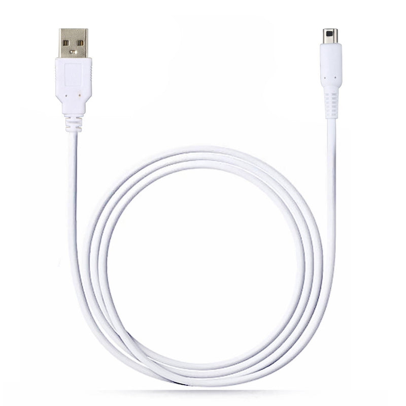 [2 Pack] Akwox 3M/10FT USB Charger Power Cable Compatible with for 3DS XL, 3DS, DSi XL,New 2DS XL, DSi, New 3DS XL