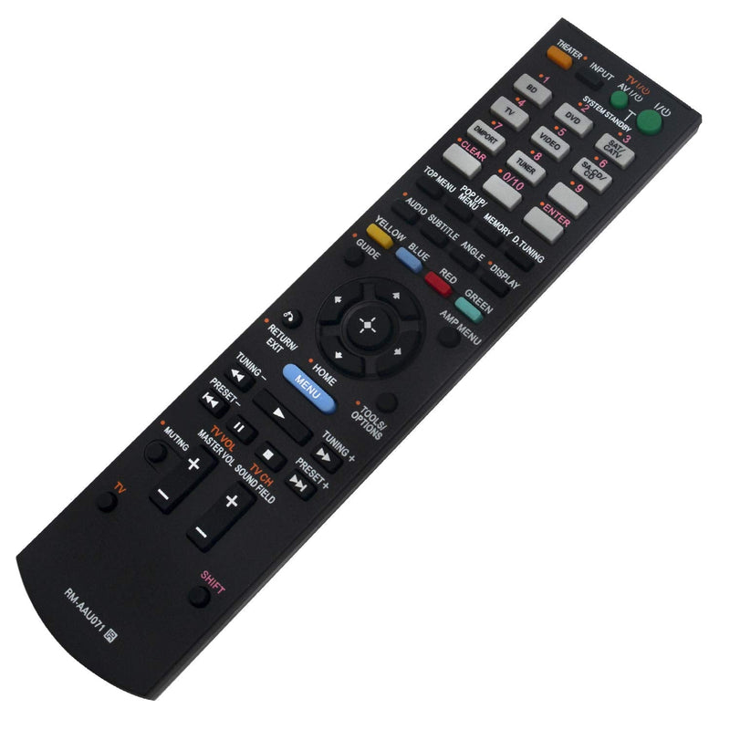 RM-AAU071 Replacement Remote Control fit for Sony AV Receiver HT-SS370 STR-KS370 HT-CT350 HT-SF470 STR-DH510 HT-CT350HP HT-SS370HP STR-DH510R