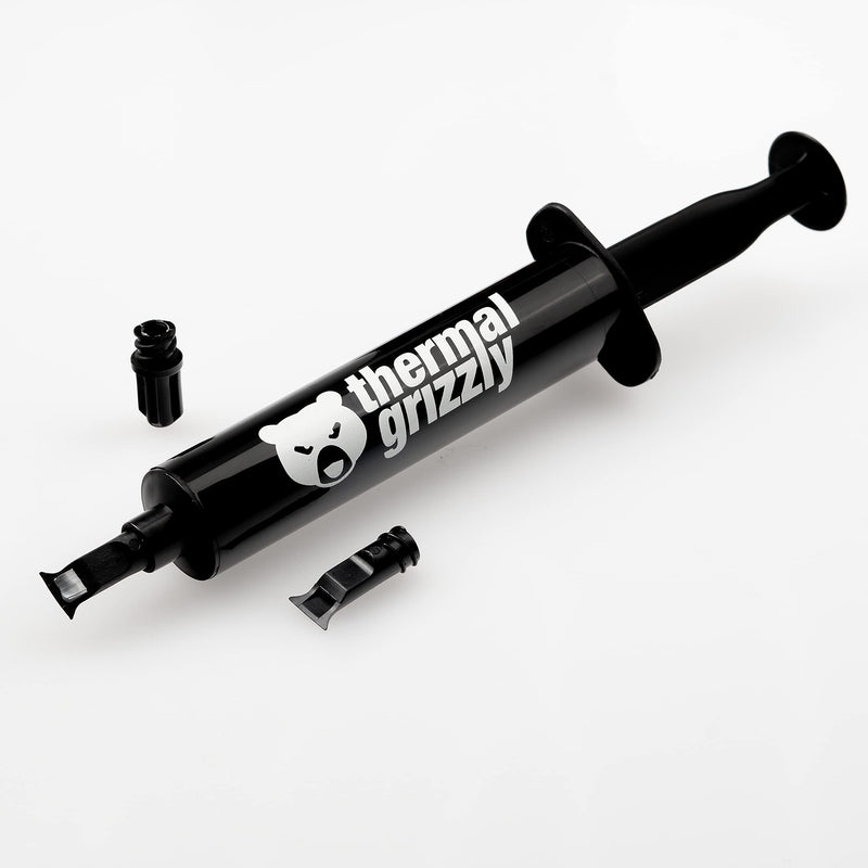 Thermal Grizzly Hydronaut - Conductive, High Performance Thermal Paste - Extensive for air Cooling Systems, Water Cooling, for All heatsinks CPU and GPU (26 Gram / 10 ml) 26 Gram / 10 ml