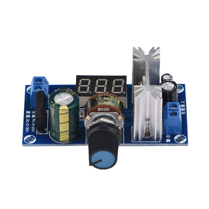 317 Adjustable Power Supply LM317 Power Regulator Adjustable Voltage Regulator Digital Voltage Display Power Supply Board