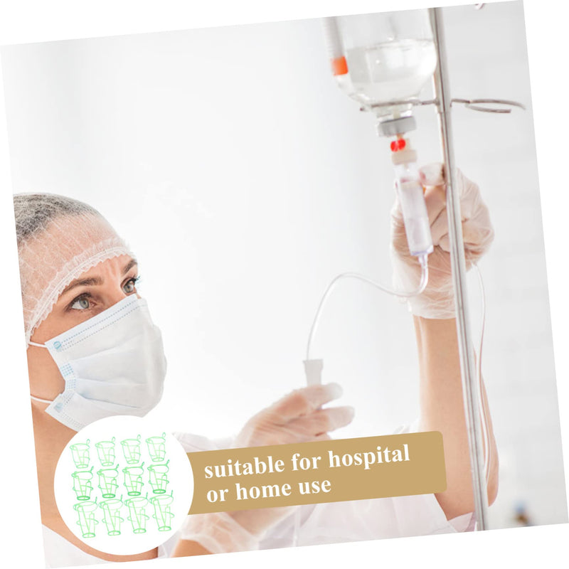 Healifty 36 pieces hanging for infusion bottle, reusable saline solution bottle cage, hanging infusion bottle nets, infusion bottle covers, professional infusion net