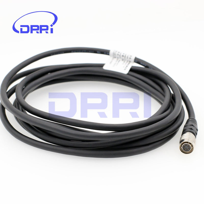DRRI Hirose 6 Pin Female(HR10A-7P-6S) Flex Cable for Basler GIGE AVT CCD Camera