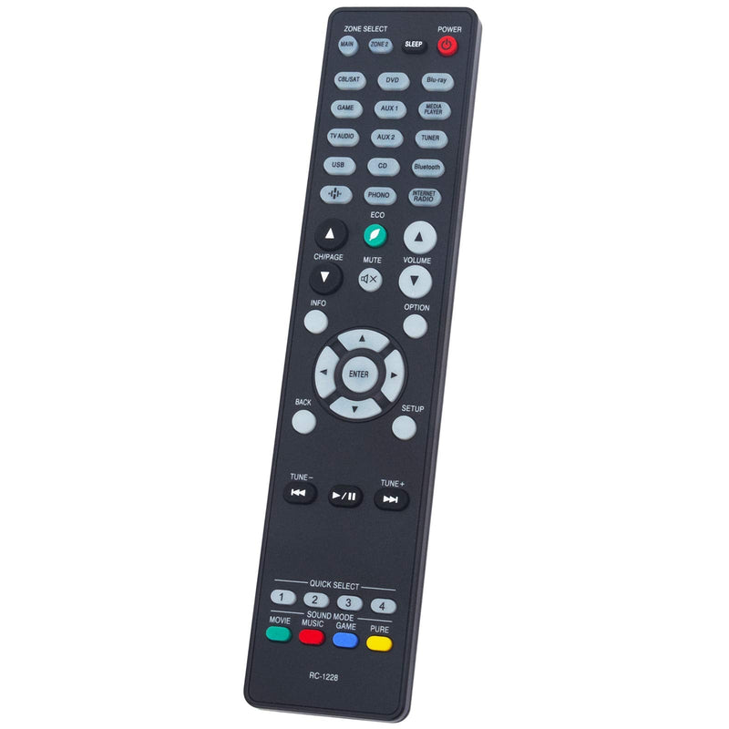 New RC-1228 Replacement Remote fit for Denon Integrated Network AV Receiver AVR-S950H AVR-X3500H AVR-S940H AVR-X2500H AVR-X2600H AVR-X2600H-DAB AVR-X3600H sub RC-1226 RC-1192 RC-1218 RC-1217 RC-1227