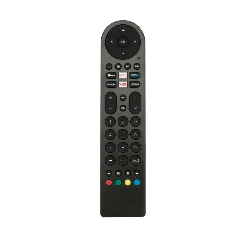 Replace Standard IR Remote Control fit for RCA Smart LED LCD TV WX15244 WX15284 WX15163 SLD32A30RQ SLD32A45RQ SLD40A45RQ SLD40HG45RQ SLD50A45RQ with Netflix Vudo You Tube Internet Shortcut App Key