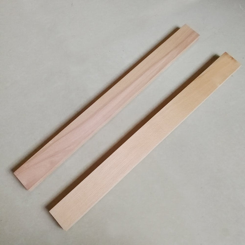 Btibpse Wooden Drawer Slides 50cm Classic Wood Center Guide Track (20'') 2