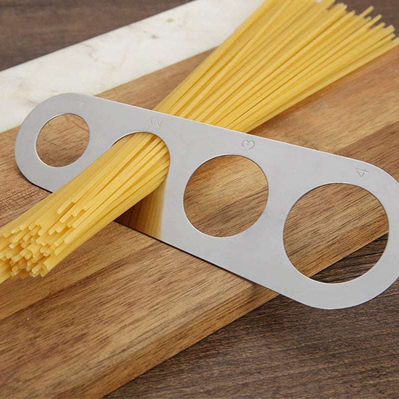 Groupcow Stainless Steel Spaghetti Pasta Measure (Silver)