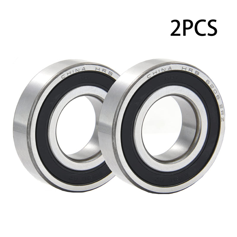 6201-2RS/2RZ Ball Bearing-12x32x10mm, Double Rubber Seal Deep Groove Ball Bearing, 6201-RZ Low-Noise Precision Level, High Rotation Speed Bearings 2
