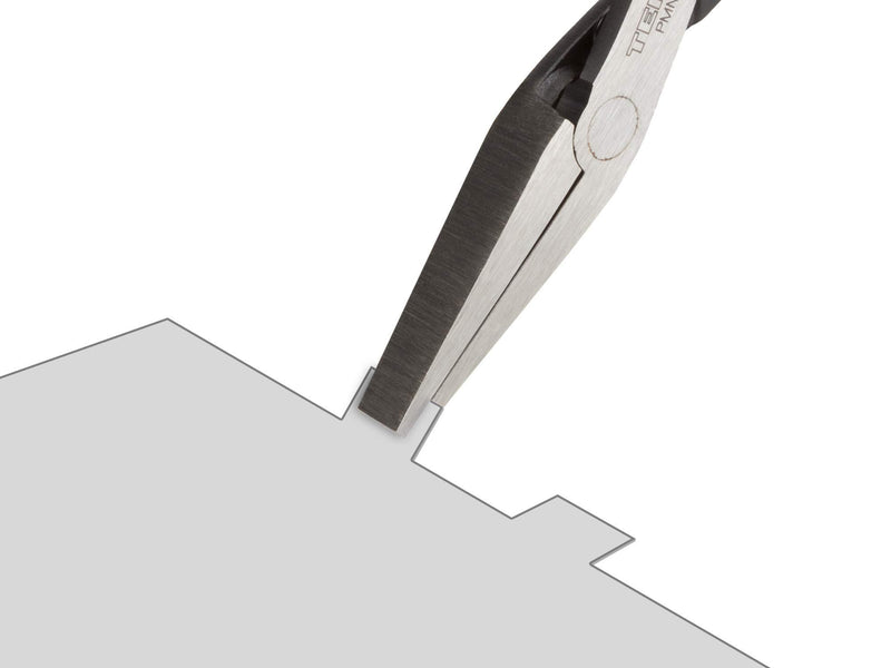TEKTON Mini Flat Nose Pliers (Smooth Jaw) | PMN23001 Smooth Jaw