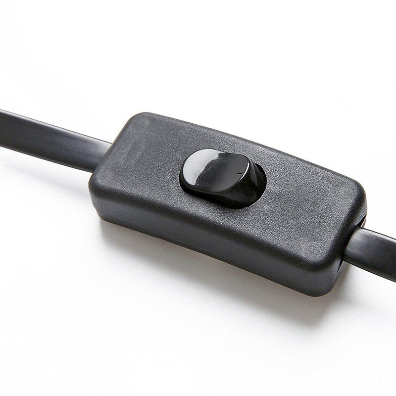 bbfly-A6 ODB II ODB2 Splitter Extension 16 Pin Extension Cable Adapter (A6 with Power Switch 5FT/150CM)