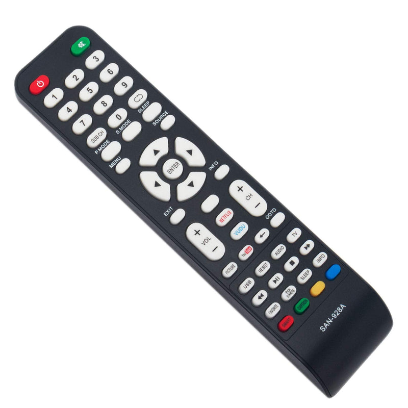 Universal Replace Remote Control fit for Sanyo TV GXCC GXFA GXBD GXBM GXEA GXGA GXHA GXJA GXEC GXDB MC42FN01 C200NS00 MC42NS00 HTR-029 NH315UP NH312UP NH311UP NH316UP NH414UD NH002UD NH316UD NH432UD