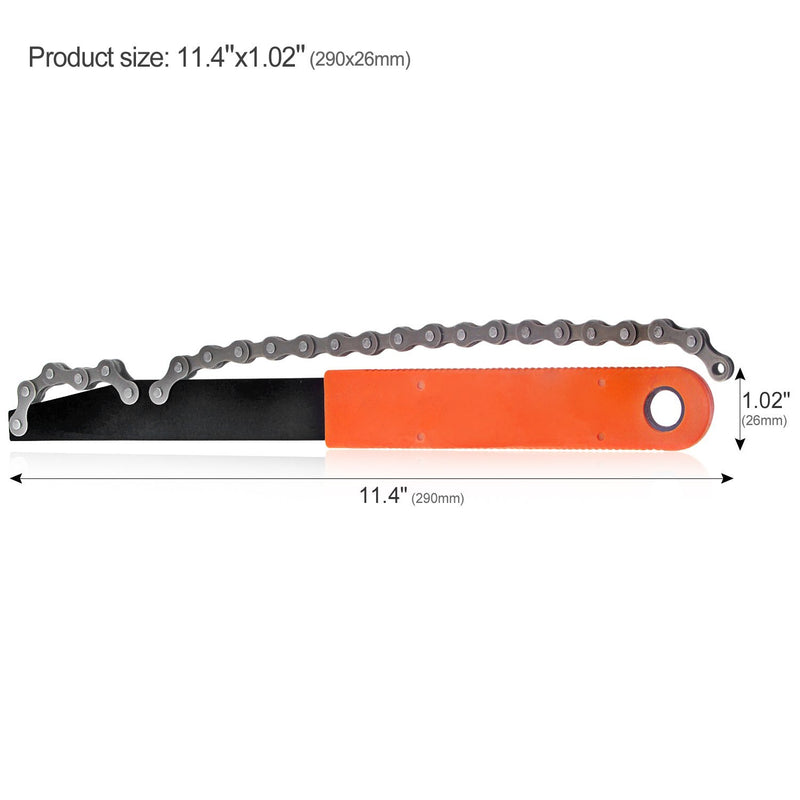 Oumers Bike Chain Tools Kit, Cassette Removal Tool Sprocket Remover Kit/Chain Whip and Cassette/Rotor Lockring Removal Tool with Guide Pin