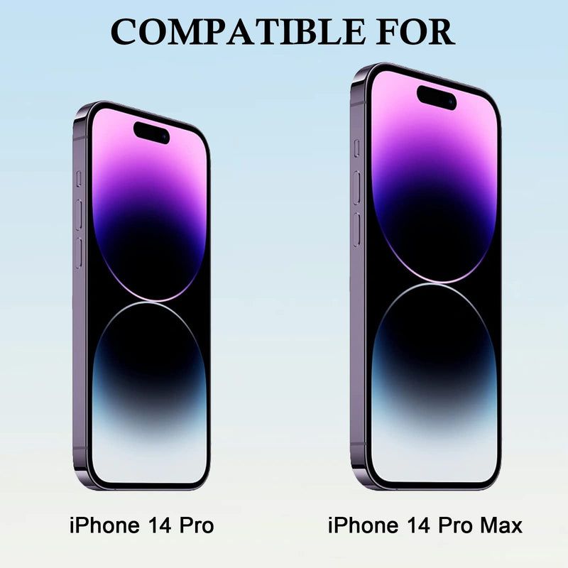 Phone Camera Cover,Webcam Cover Compatible for iPhone 14 Pro, iPhone 14 Pro Max Protect Privacy and Security,Not Affect Facial Recognition（Black） Black 14 Pro /14 Pro Max-Black