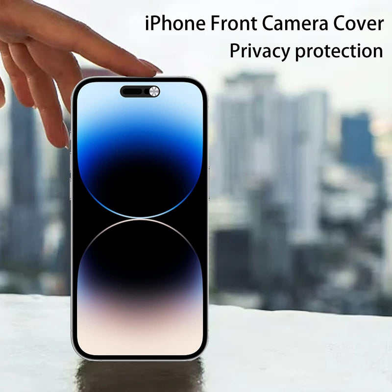 Phone Camera Cover,Webcam Cover Compatible for iPhone 14 Pro, iPhone 14 Pro Max Protect Privacy and Security,Not Affect Facial Recognition（Silver） Silver 14 Pro /14 Pro Max-Silver