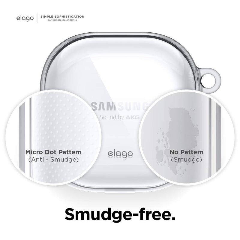 elago Clear Case Compatible with Samsung Galaxy Buds 2 Case (2021) / Galaxy Buds Pro Case (2021) / Galaxy Buds Live Case (2020) - TPU Cover [Crystal Clear]