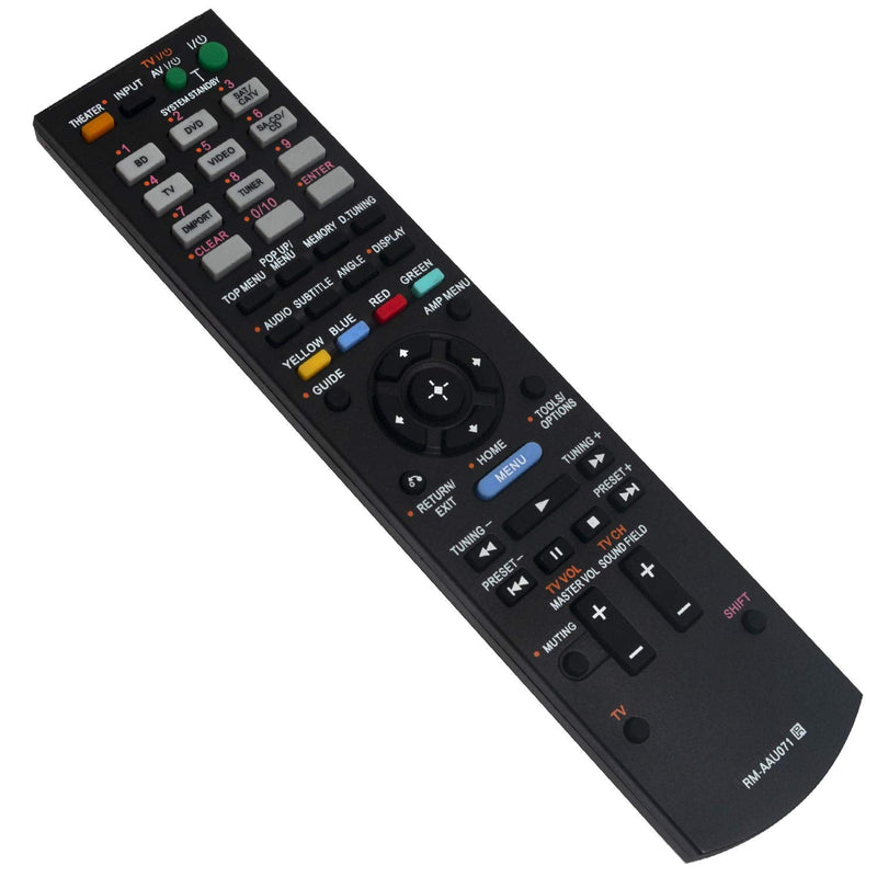 RM-AAU071 Replacement Remote Control fit for Sony AV Receiver HT-SS370 STR-KS370 HT-CT350 HT-SF470 STR-DH510 HT-CT350HP HT-SS370HP STR-DH510R