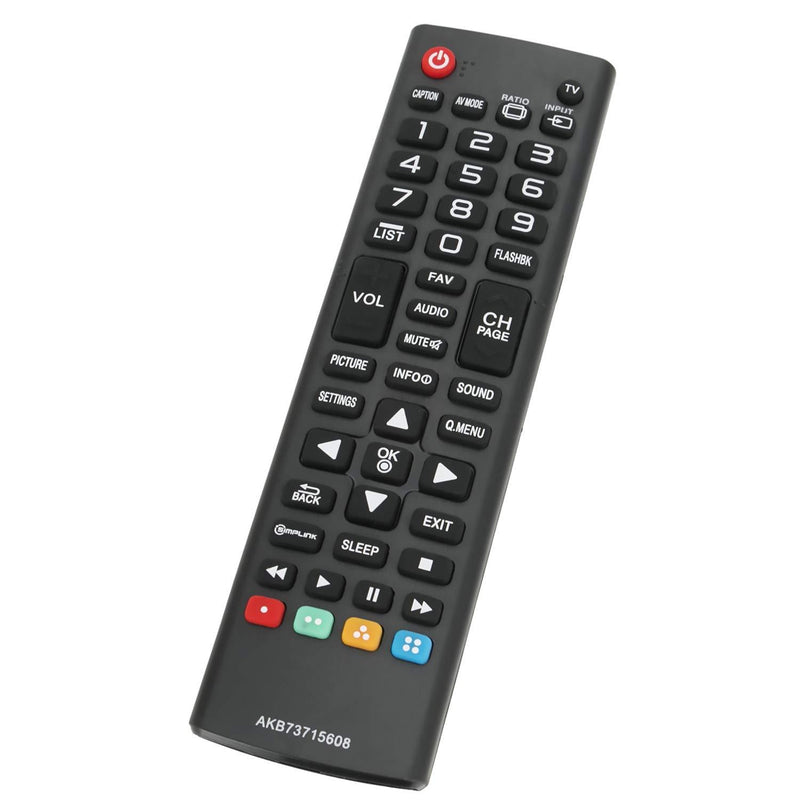 New AKB73715608 Remote Control fit for LG LED LCD HDTV & Plasma HDTV 32LH500B 32LN520B 32LN5300 32LN530B 32LN530B-UA 32LN530BUA 32LN5310 32LN536B 32LN540B 32LN541C 39LN5300 39LN541C (AGF76692601)