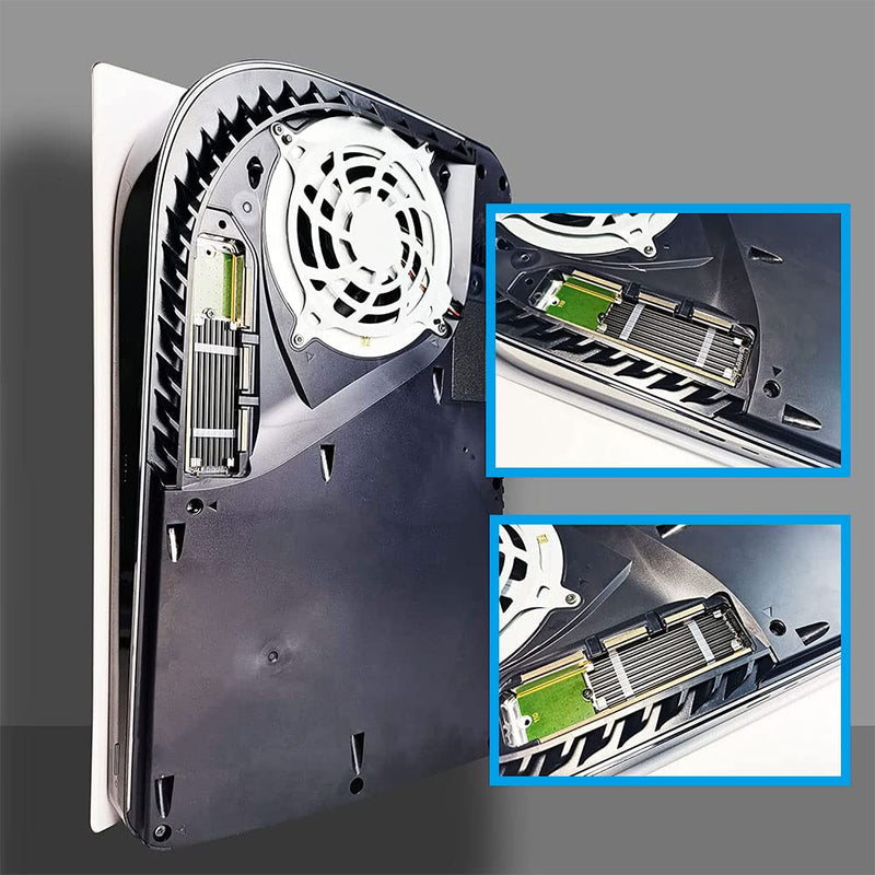 M2 SSD heatsink, 3 sets of M.2 thermal pads, cooler set heatsink, aluminum cooler with silicone thermal pad, semiconductor device cooler, heatsink 2280 PCIE NVME CPU cooling for 2280 M.2 SSD M2 heatsink rectangular