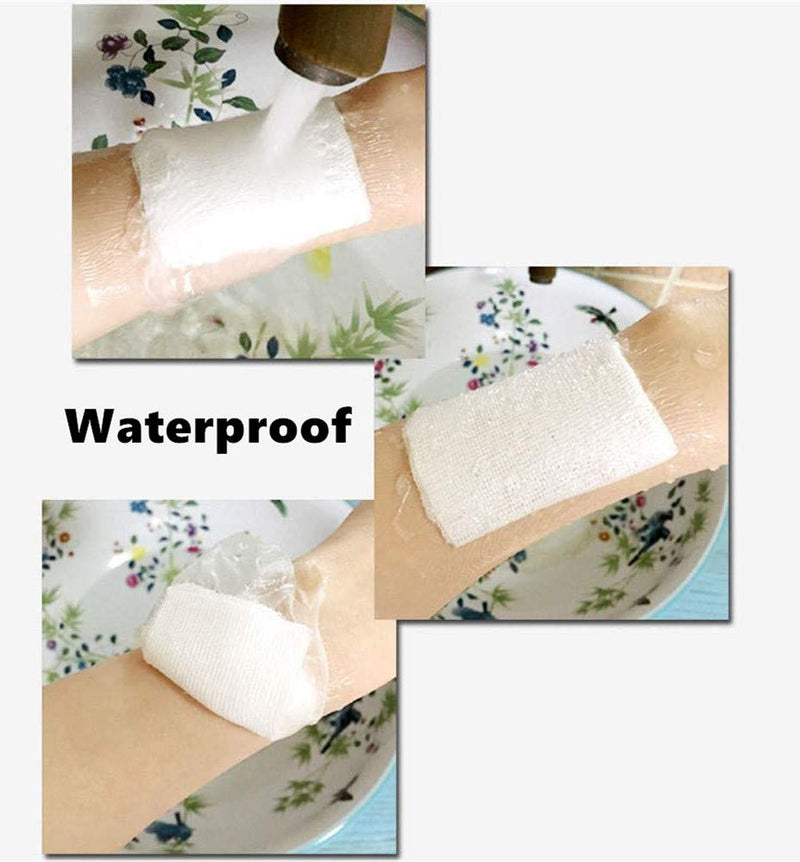 Mediss Peritoneal Dialysis Catheter Shower Cover - Transparent Film Wound Dressing Shields Barrier,8 inches x8 inches , 50pcs