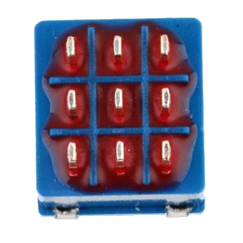 Etopars 5 X 3PDT 9 Pins Box Stomp Guitar Effect Pedal Foot Switch True Bypass Metal Blue