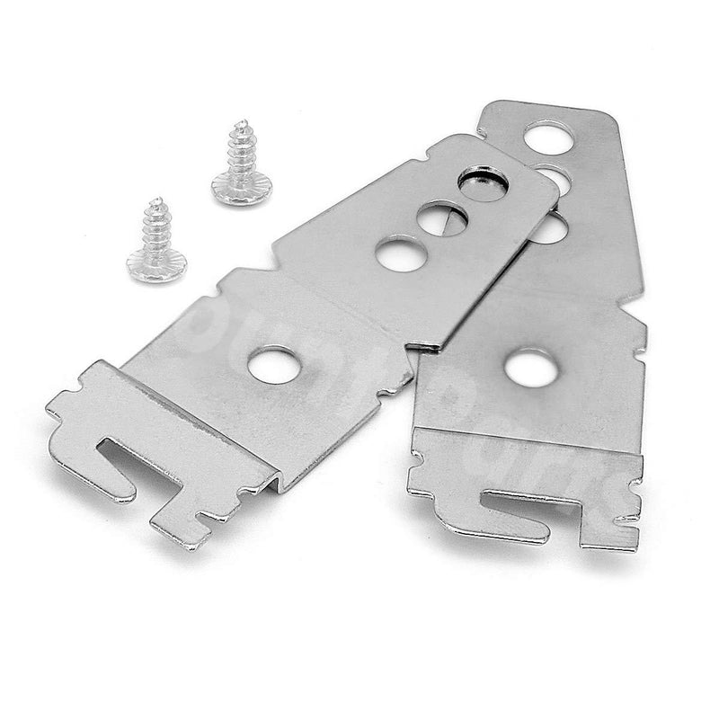 2 Pack 8269145 Undercounter Mounting Bracket Replacement Parts Exact Fit for Kenmore Whirlpool KitchenAid Dishwasher, Replaces 8269145 WP8269145VP