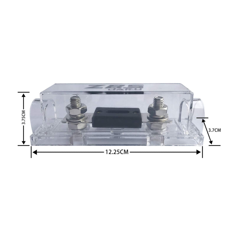 ZBSJAKU 0/2/4/8 Gauge AWG ANL Fuse Holders(2 Pack)+100 Amp ANL Fuses (2 Pack) for Car Audio/Alarm/Amplifier(2 Pack) 100A 2 pack