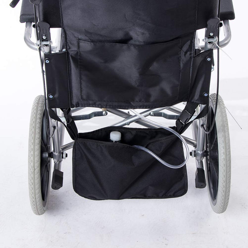 Fushida Catheter Bag Covers for Wheelchairs,Wheelchair Under Basket for Infusion Bag,Urine Urainage Bag Holder,A Dignified of Wheelchair Storage Bag,Wheelchair Urine Bag Holder for Kidney Client