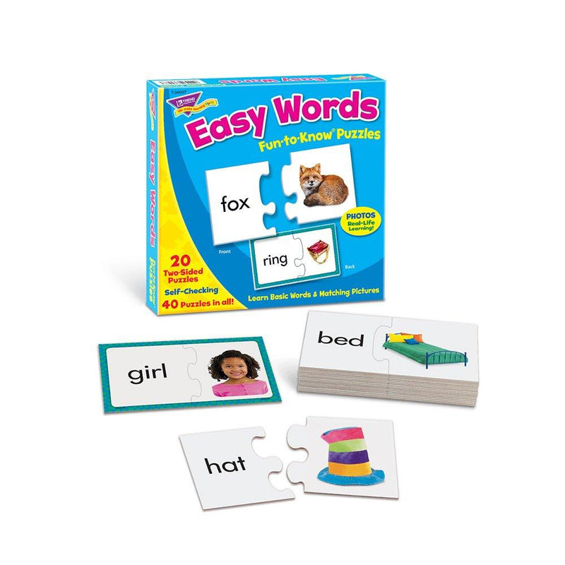 Fun-to-Know® Puzzles: Easy Words