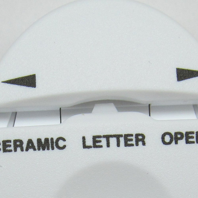 Auto letter opener ceramic letter opener white CLO-500 white