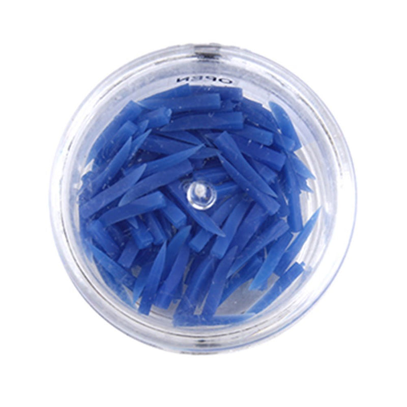 4 Sizes Disposable Dental Plastic Wedge, 400 Pieces Disposable Diastema Wedges,Dental Fixing Wedge