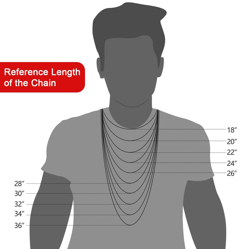 Trusuper Style Titanium Stainless Steel Mens Womens Italy Final Fantasy Chain Necklaces 2mm Unisex 18.0 Inches