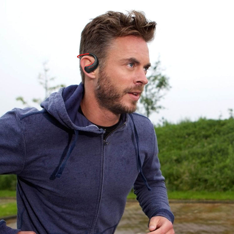 Wireless Headphones, Bluetooth Headphones with Mp3 Player Included 16 GB Memory, Earbuds with Bluetooth, in-Ear Headphone for Workout, Cordless Sports Ear Buds for Gym Running Jogging (All-in One)