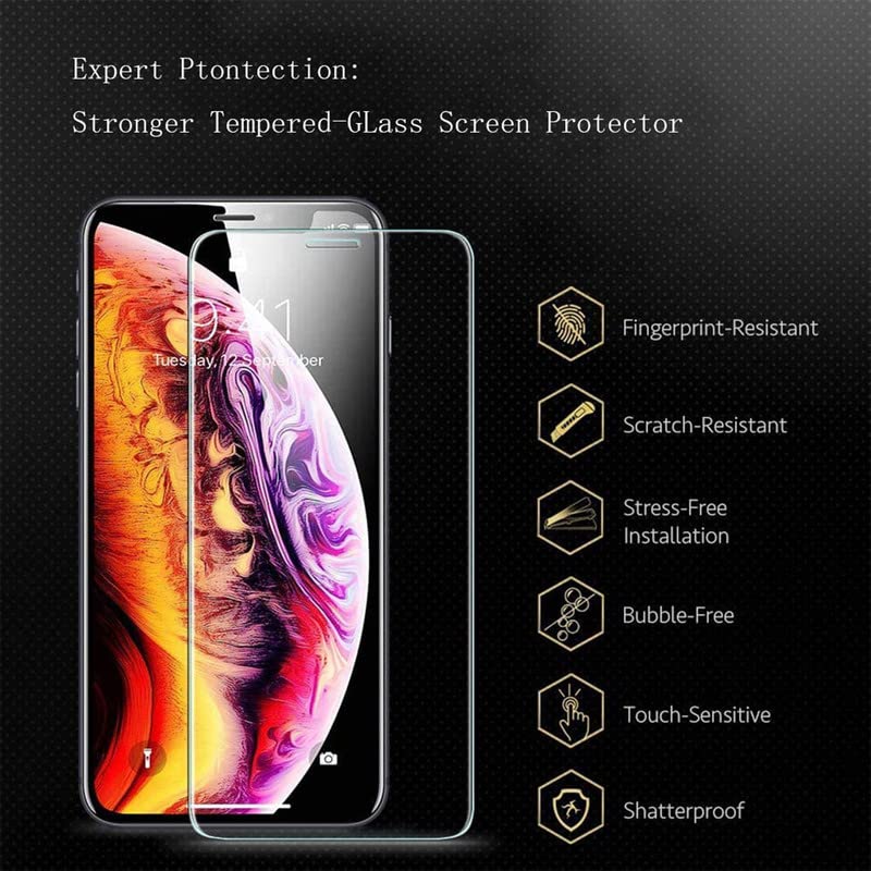 HGJTF Phone Case for Doogee S100 (6.58") with [2 X Tempered Glass Screen Protector], Ultra-Thin Shockproof X Anti-Fingerprint Soft TPU Gel Case for Doogee S100 - Big Eyes