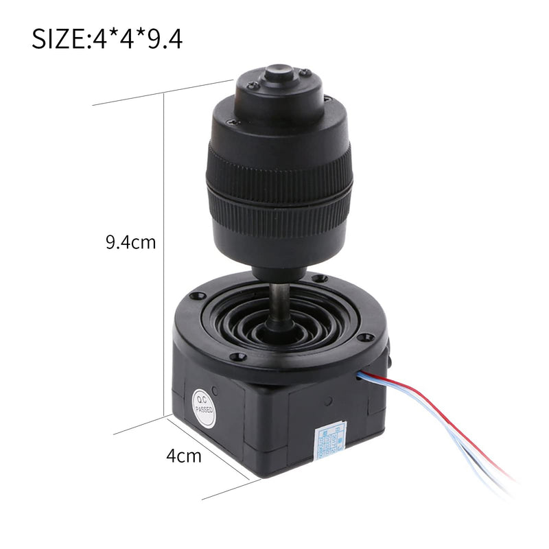 Uadme 10K Joystick, JH-D400X-R4 10K Joystick Reset Potentiometer Button Controller for Mobile Photography System Industrial and Scientific Instruments