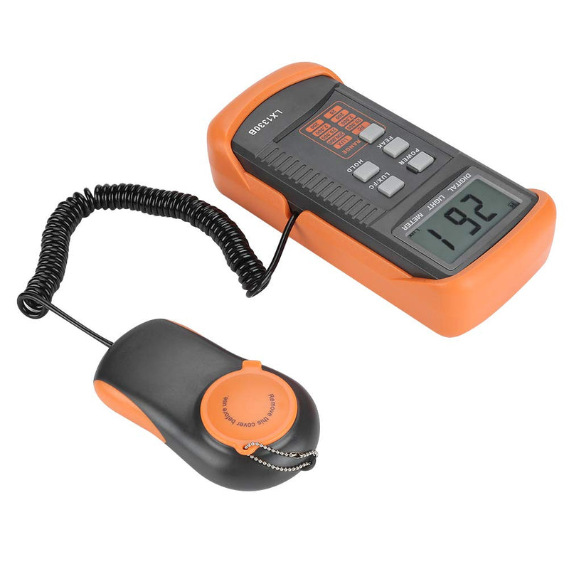 LiebeWH LX1330B Digital Luxmeter LCD Display Light Meter Lux Meter Photometer 0-200,000 Lux Testing Illuminometer