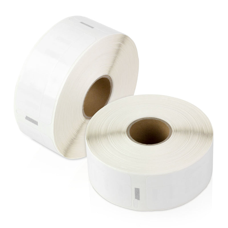 OfficeSmartLabels D(1" x 1") Multipurpose Industrial Grade Plastic Labels, Compatible with 1933083 & 30332 (1 Roll - 850 Labels Per Roll) 1 Roll