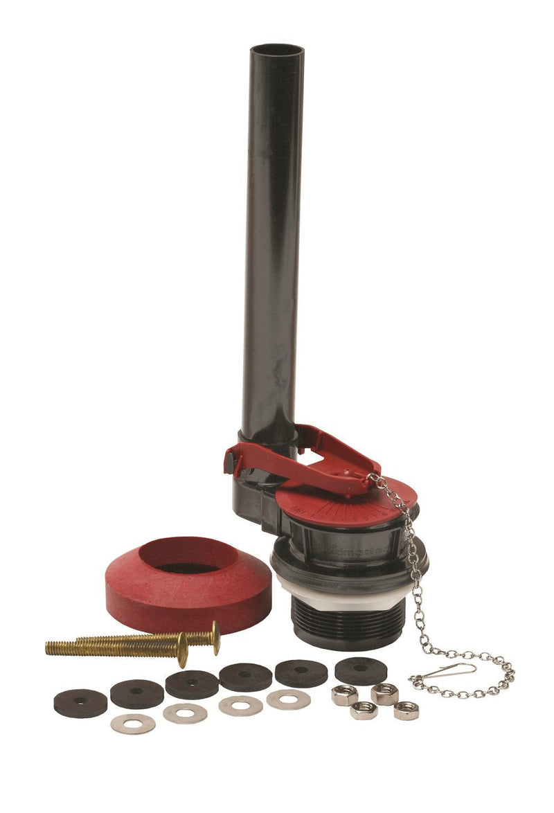 Fluidmaster 400ARHRKP10 PerforMAX Universal High Performance All in One Repair Kit for 2-Inch Flush Valve Toilets, Easy Install