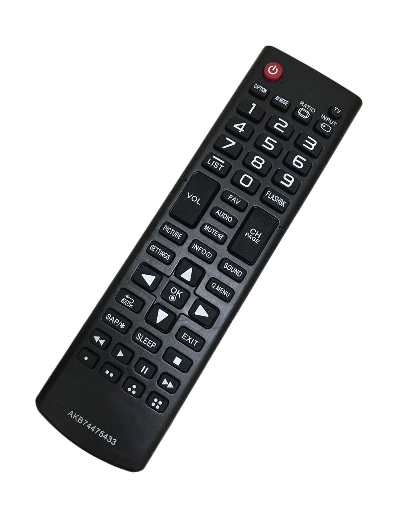 Replacement Remote Controller use for 24LB451B 24LF452B 49LB5550-UC 55LB5550 65UF6700-UC LG LED TV