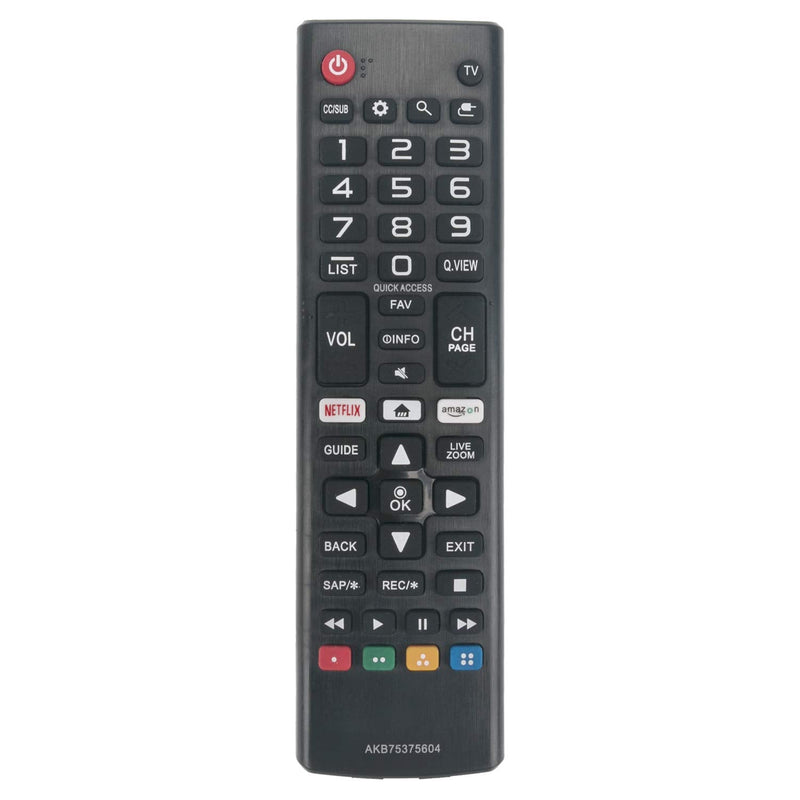 New AKB75375604 Replace Remote Control fit for LG 4K Smart LED LCD TV 43UK6300PUE 49UK6300PUE 55UK6300PUE 65UK6300PUE 75UK6570PUB 75SK8070PUA 55SK9000PUA 75UK6190PUB 86UK6570PUB UK6500AUA 60UK6090