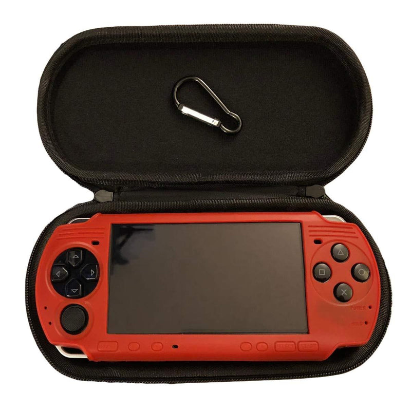 ELIATER PSP Carring Case Portable Travel Pouch Cover Zipper Bag Compatible for Sony PSP 1000 2000 3000 Game Console Black