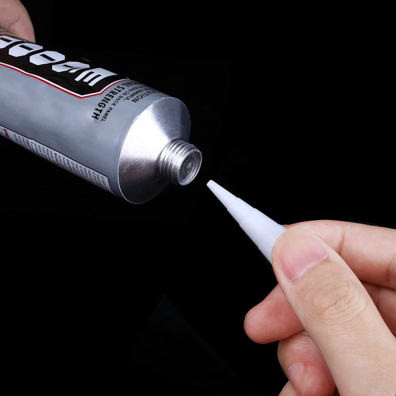 20 Pieces Snip Tip Applicator Adhesive Tube Tips Cap for E6000 Craft Glue 3.7 Ounce Adhesive Tubes, Snip Tip Applicator Cap