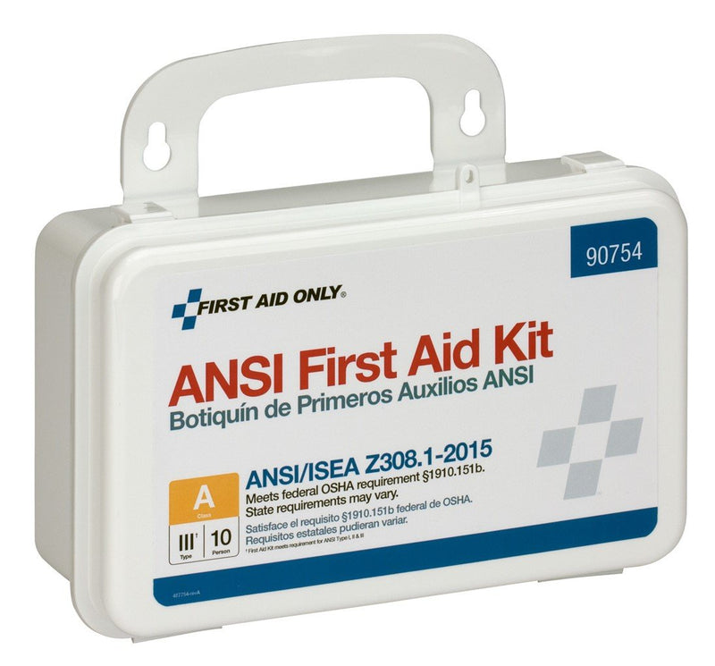 First Aid Only 90754 10 Person Bulk ANSI A, Plastic