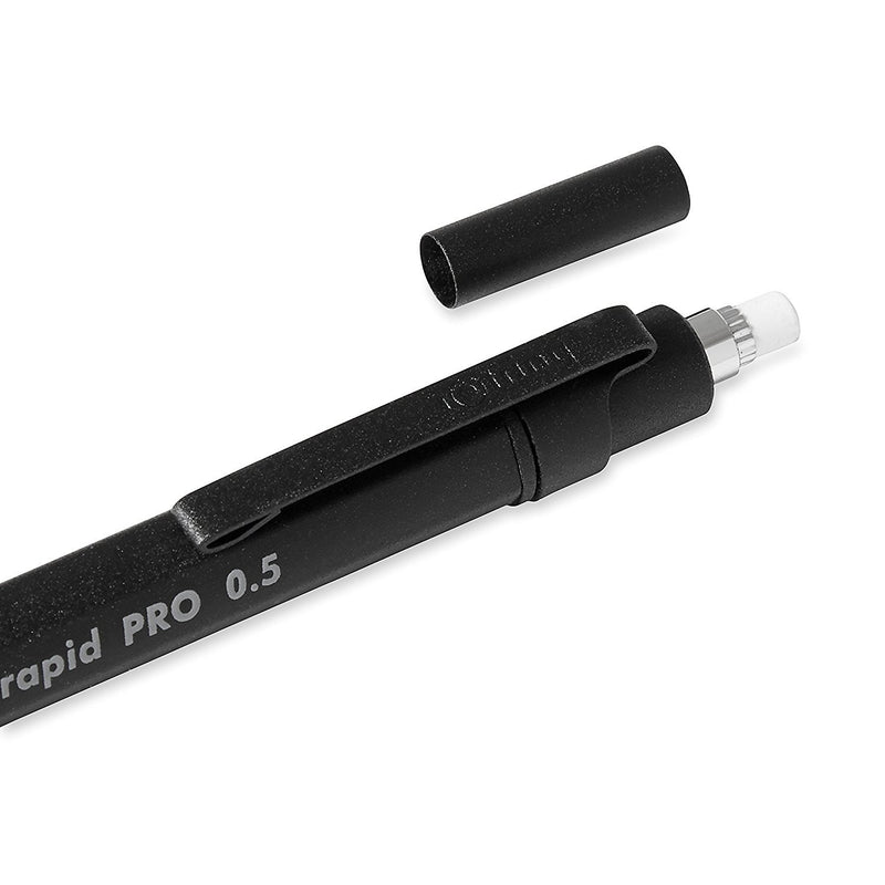 rOtring Rapid PRO Mechanical Pencil, 0.5 mm, Matte Black