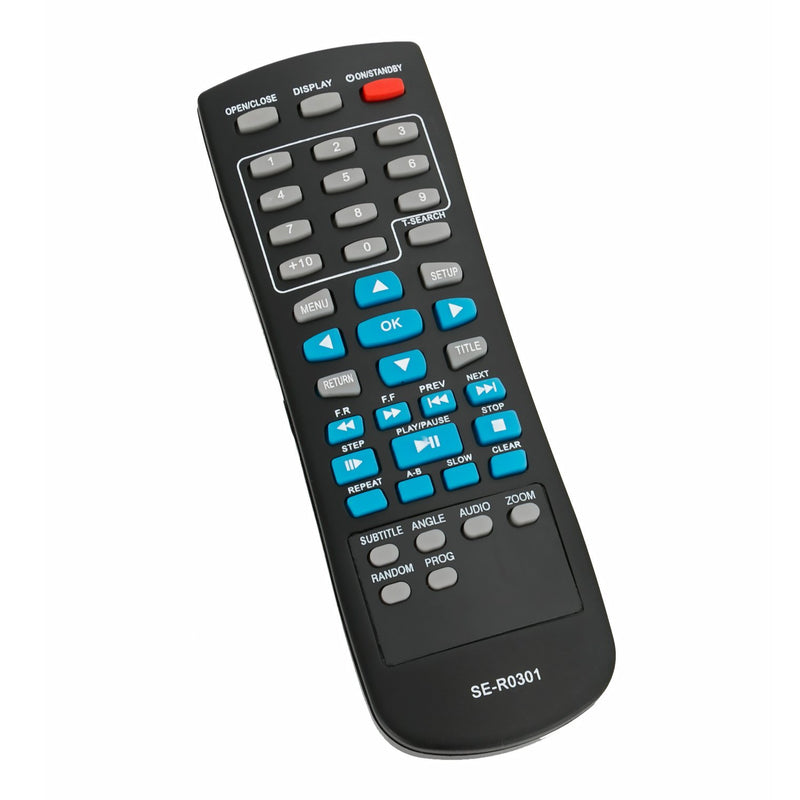 SE-R0301 Replace Remote Control SER0301 fit for Toshiba DVD Player SD-4100 SD-4200 SD-4200KC SD-4200KU SD-K790KU SD-4100KU SD-4300 SD-4300KU SD-K780KU SD-K780 SD-3300KU SD-4100KU2