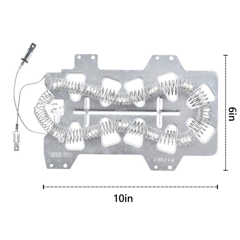Replace Samsung Heating Element DC47-00019A Dryer Heating Element dryer thermal fuse DC96-00887A DC47-00016A Dryer Thermal Fuse DC47-00018A Thermostat Dryer Parts