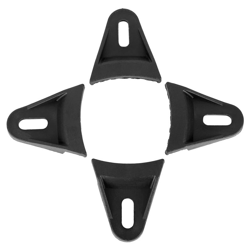 X AUTOHAUX 16pcs Black Car Subwoofer Speak Grill Clips Clamps Install Bay Fit for 4" 6" 8" 10" 12" 15"