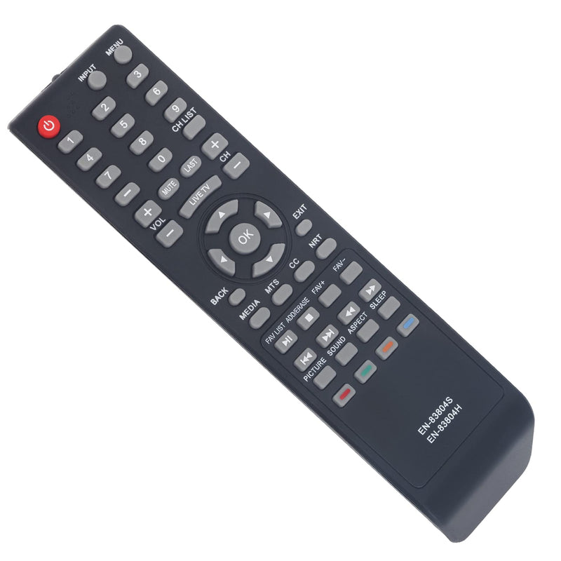 EN-83804S Replace Remote Control for Sharp TV LC-40Q307U LC-40P3000U LC-65Q6020U LC-32Q3170U LC-32Q3180U LC43Q3000U