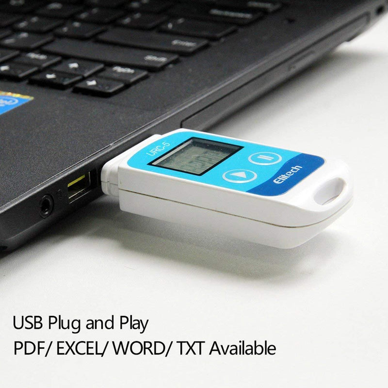 Elitech RC-5 USB Temperature Data Logger Recorder 32000 Points High Accuracy 1PACK Standard
