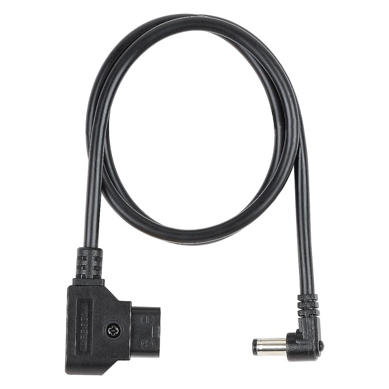 (2-Feet) Power Tap D-Tap to Right Angled DC 12V Cable, Replacement Dtap to 12V DC Cable for Anton Bauer, KIPRO LCD, Black Magic Etc, L=2FT