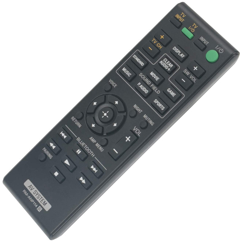 New RM-ANP114 RMANP114 Replace IR Remote Control fit for Sony Sound Bar Soundbar Speaker Audio Home Theater System HT-CT770 HT-CT370 HT-CT380 HT-CT780 1-492-737-11 149273711 HTCT770 HTCT370 HTCT380